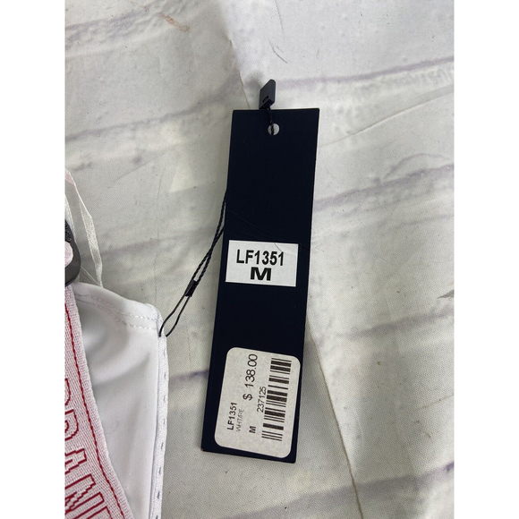 LF The Brand Cropped Straps Bandage Bralette Crop Top Womens Juniors Size M - Picture 3 of 9